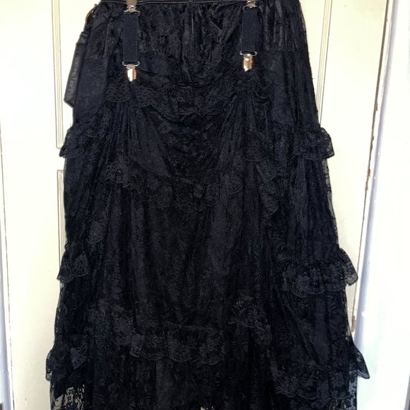 • MOVING LAST CHANCE 7/31/2024 • Lip Service Winchester Emporium Skirt XS - Picture 7 of 8